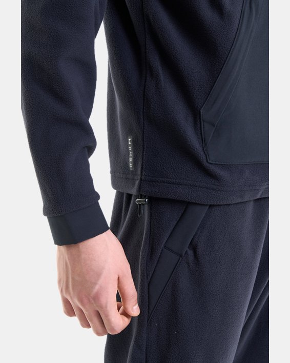 เสื้อฮู้ด UA RUSH™ Fleece สำหรับผู้ชาย in Black image number 4